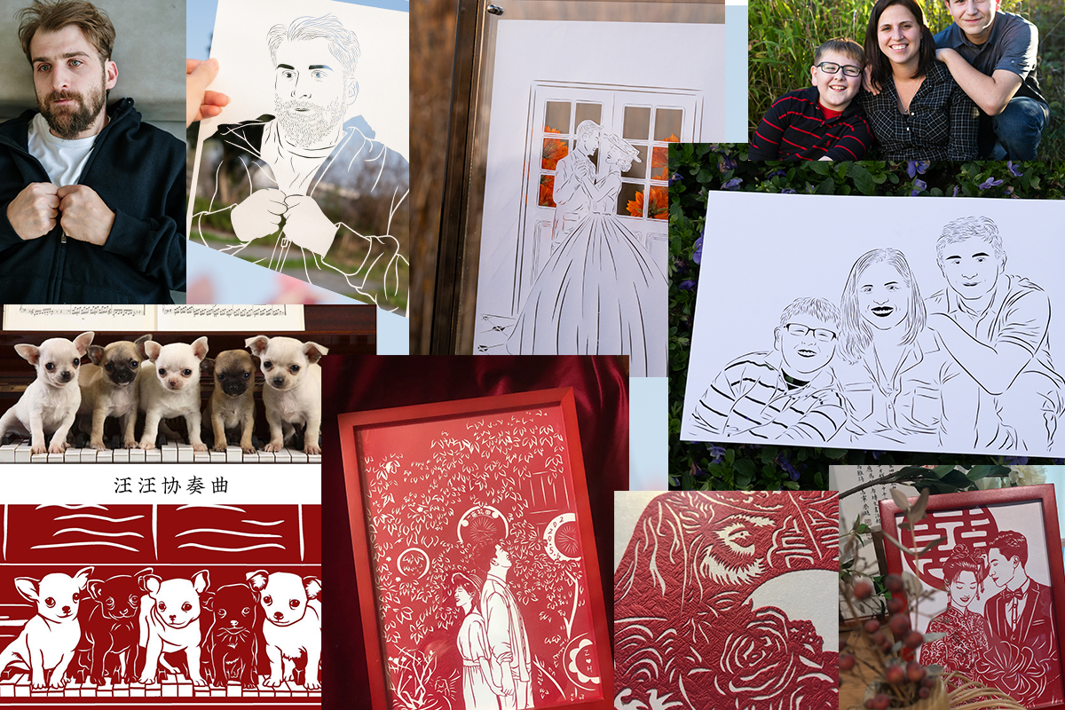 Craft Your Memories into Timeless Art: handmade Personalized Photo Papercutting Creations Await!